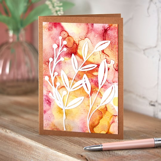 Small Kraft Cards & Envelopes by Recollections®, 4" x 5.5"